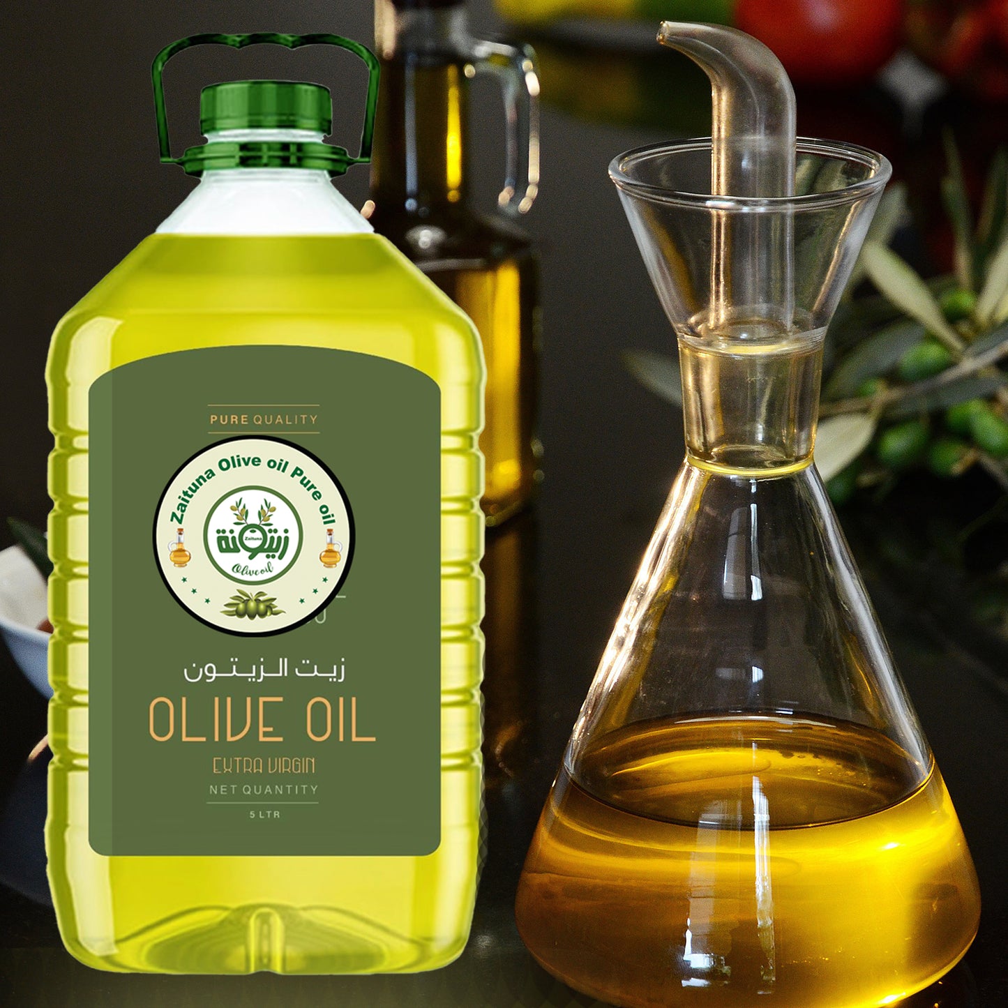 زيت زيتون سوري 5 لتر